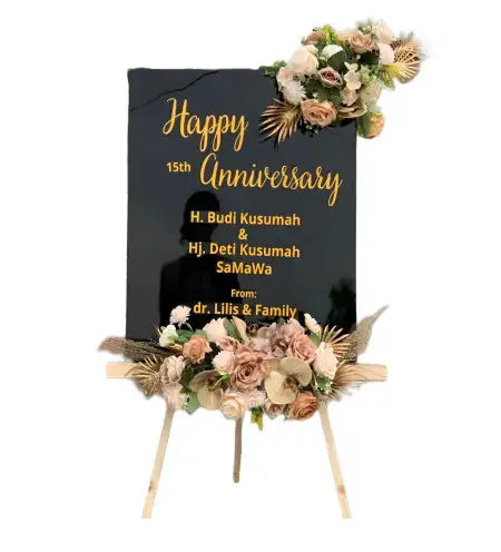 Papan Bunga Akrilik Naram