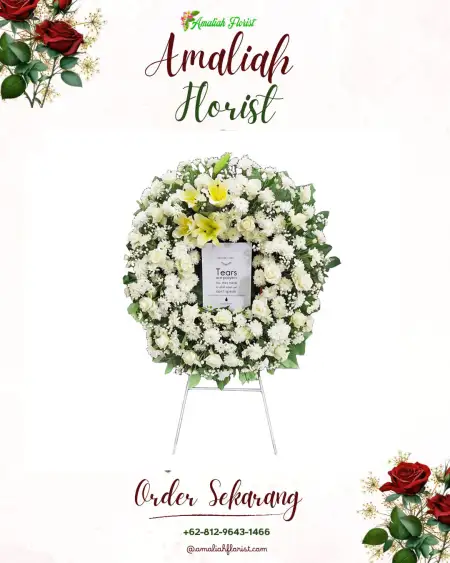 Krans Bunga Duka Naram